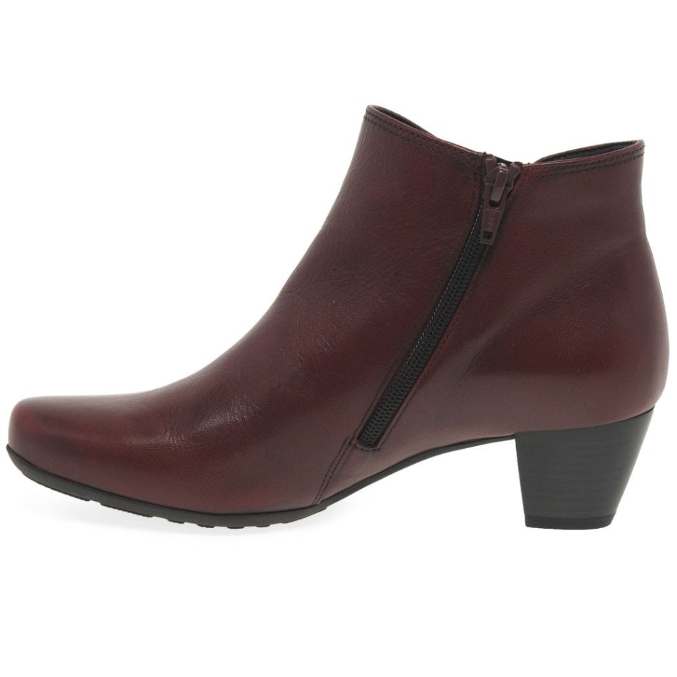 Bottines Femme Keegan Rouge Foncé Gabor | Exclusif